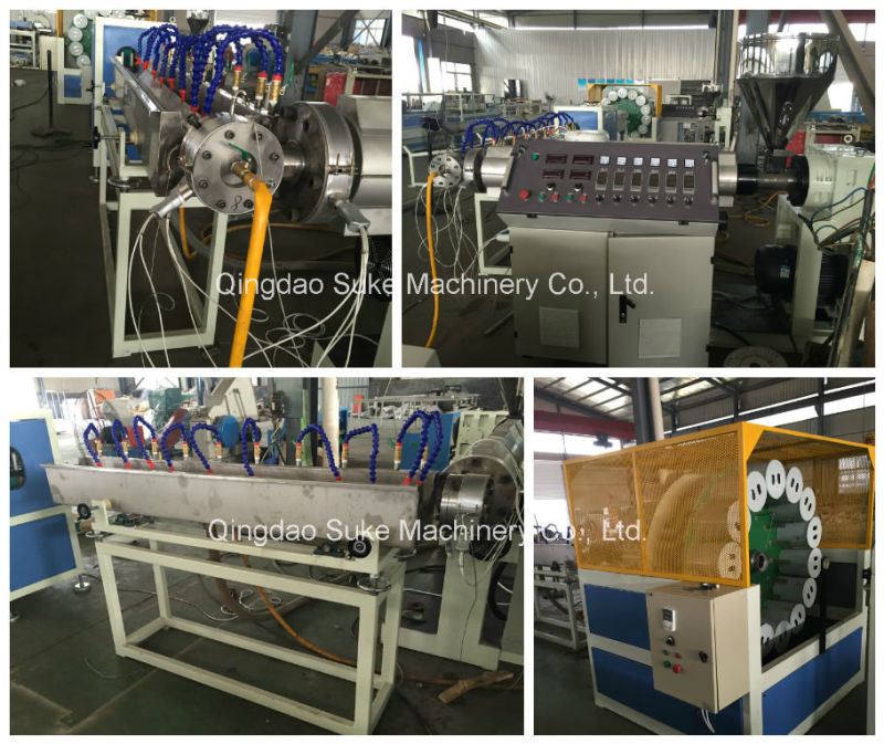 PVC Fiber Reinforced Hose Tube Extrusion Production Line