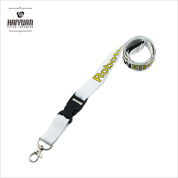 White Custom Lanyards No Minimum Order, Awesome Lanyards, Cheap Custom Lanyard