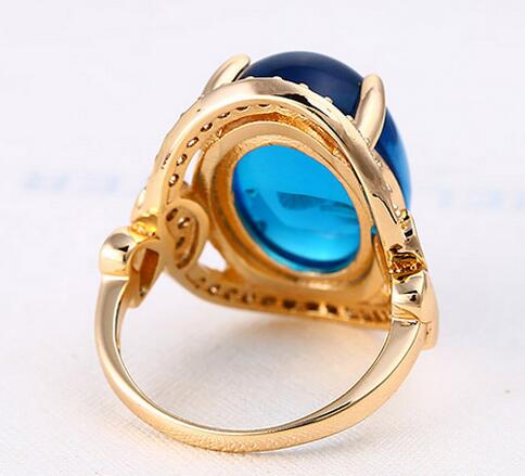 Fashion Jewelry Ring with Synthetic CZ