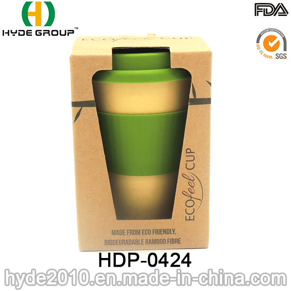 Reusable Good Quality Bamboo Fiber Cup Travel Mug (HDP-0424)