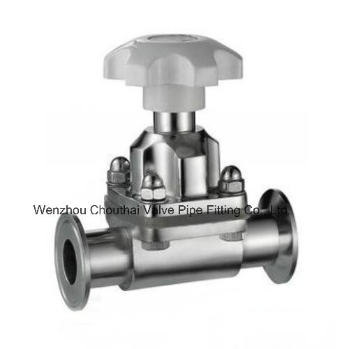 Sanitary Stainless Steel Manual Diaphragm Valve for Pharma