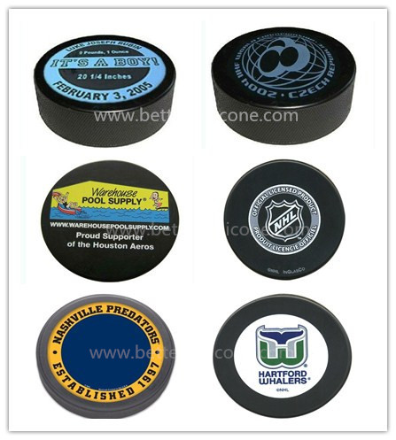 Silicone Rubber Ice Hockey Puck