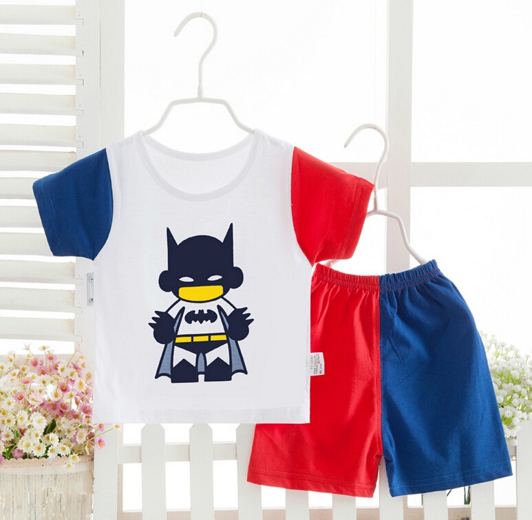 Short Sleeve Summer Cotton Underwear Suit for Boy