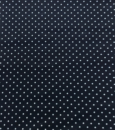 100% Linen Polka Dots Printed Garment/ Home Textile Fabric