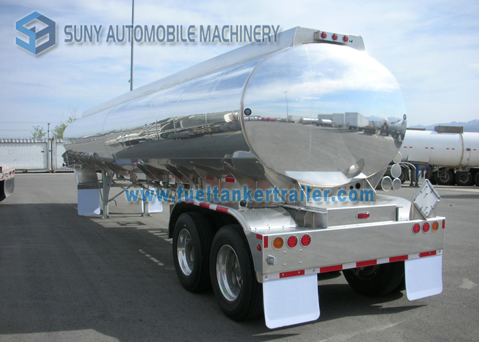 35000 L Aluminum 5454 Oil Tank Trailer