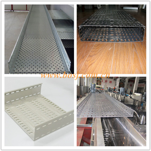 Automatic Galvanized Steel Cable Tray Cold Roll Forming Machine (BOSJ)