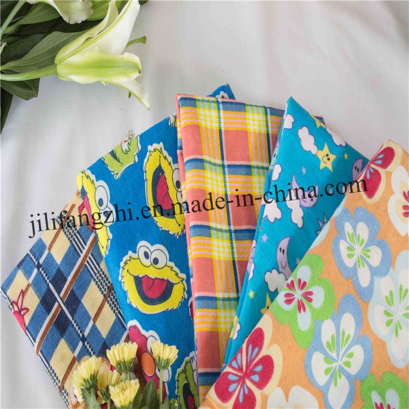 Cotton/Printed/Combed/Bedding/Brushed/Flannel Fabric