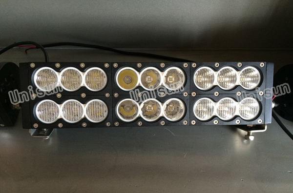 6inch 60W Dual Row 10watt CREE LED Light Bar, Flood/Spot Work Lamp