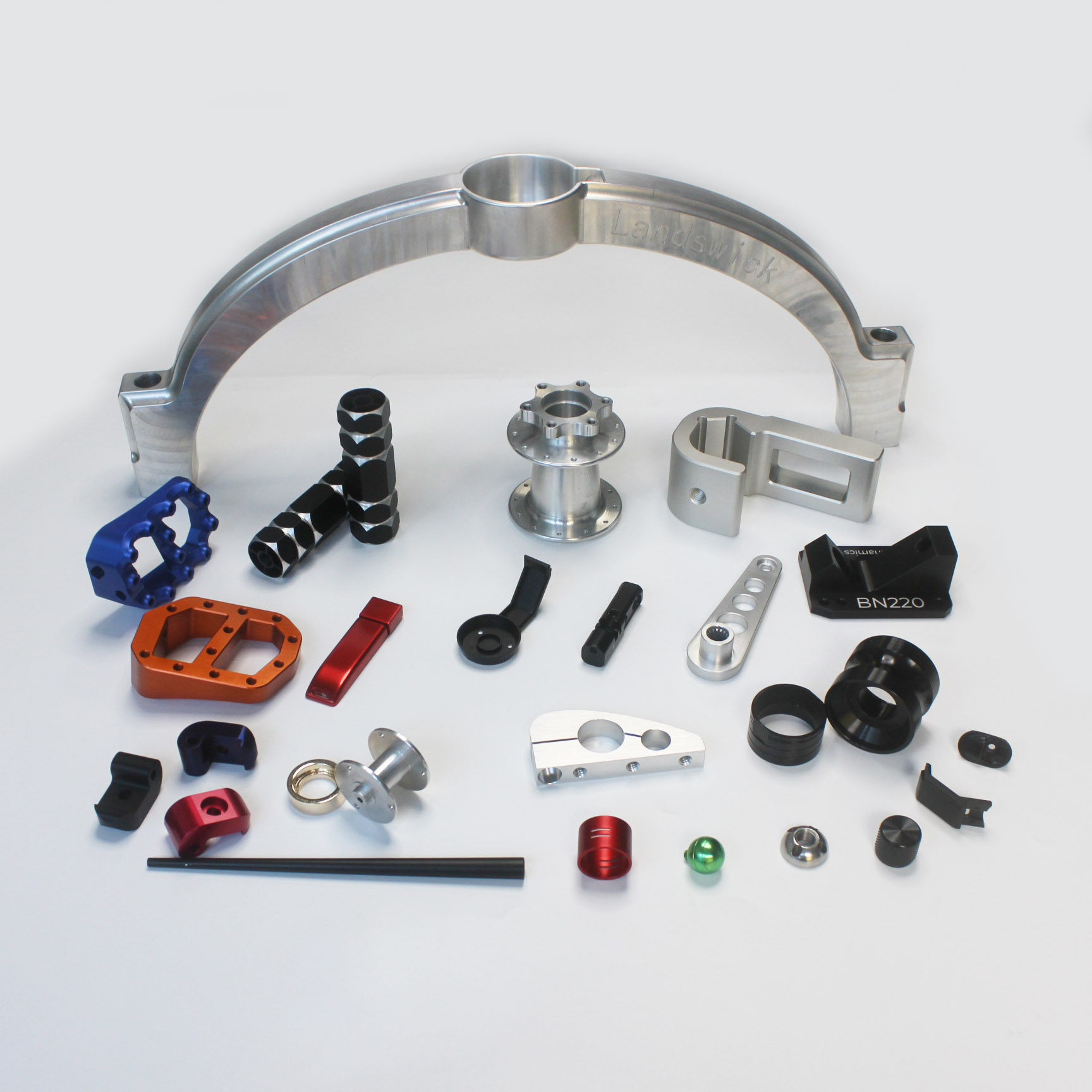 mini custom made parts aluminium cnc machining