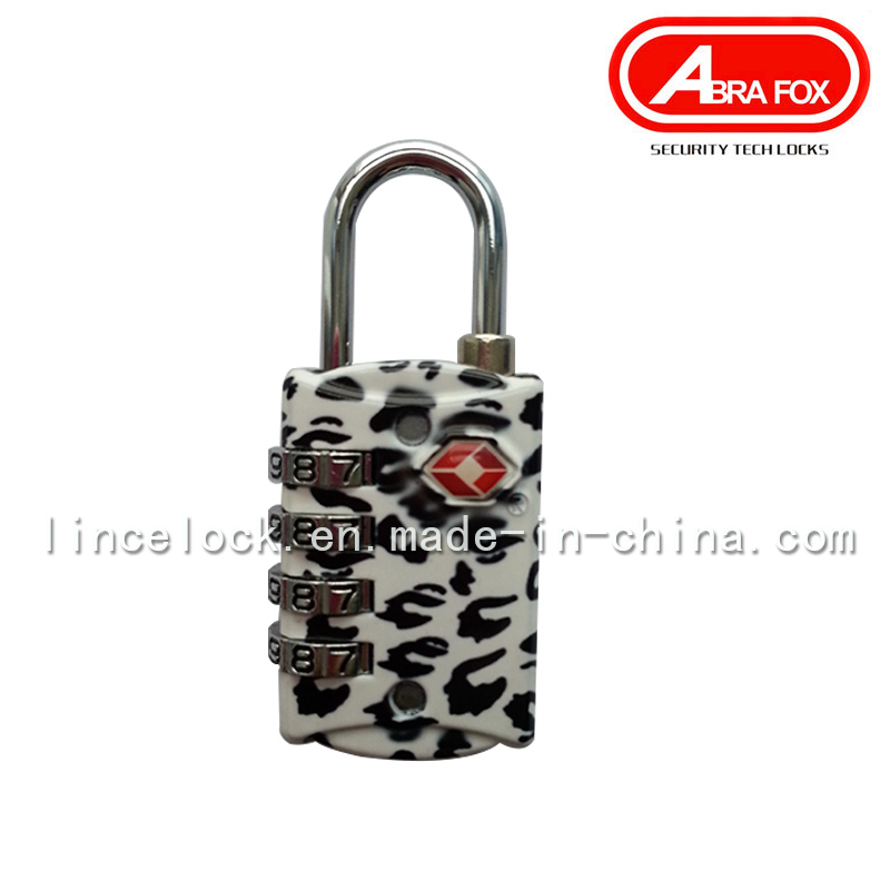 Zinc Alloy Colour Heat Plated Design Combination Padlock (805)