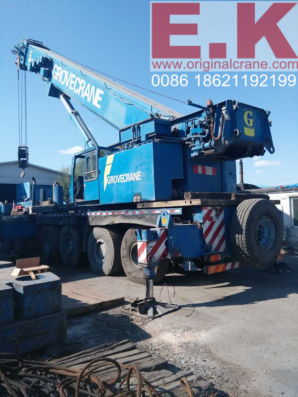 180ton Used Grove Hydraulic Mobile Crane Construction Equipment (GMK5180)
