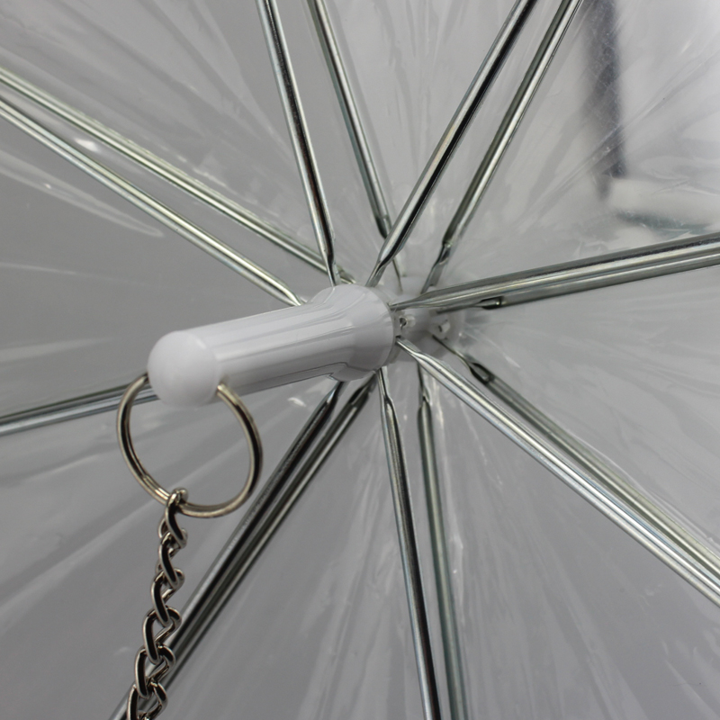 Transparent PVC Pet Dog Umbrella Special Shape