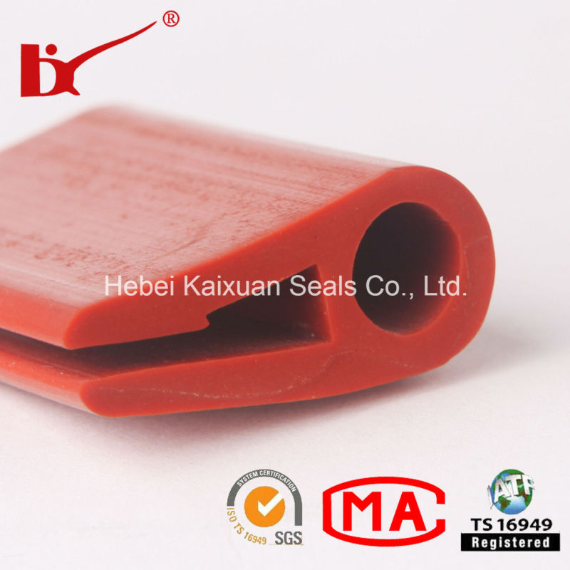 High Quality Extrusion Silicone Rubber Edging High Temperature Strips for Electric Equipment