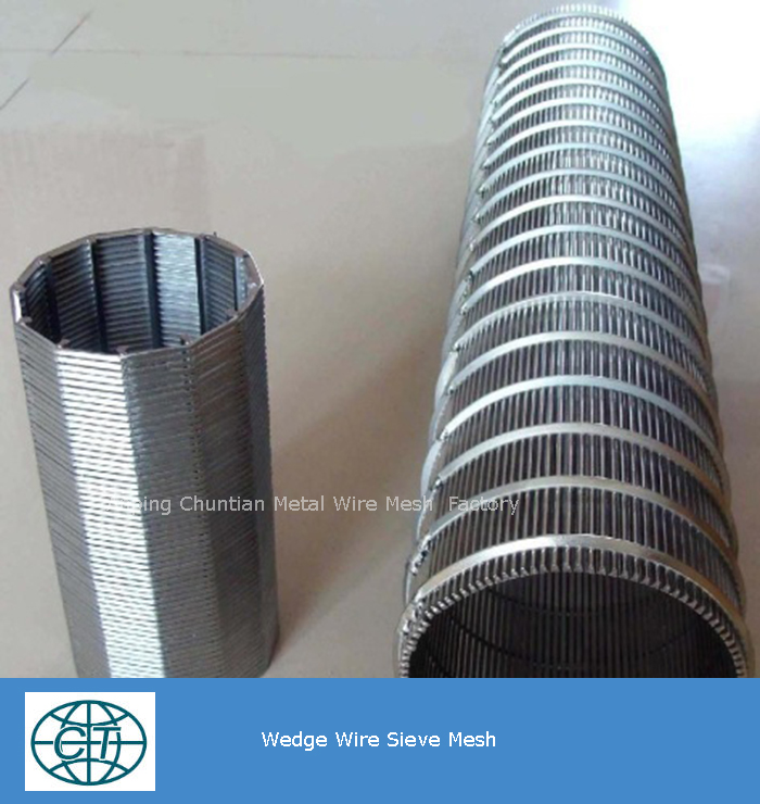 Stainless steel Wedg Wire Johnson Screen for Sieve