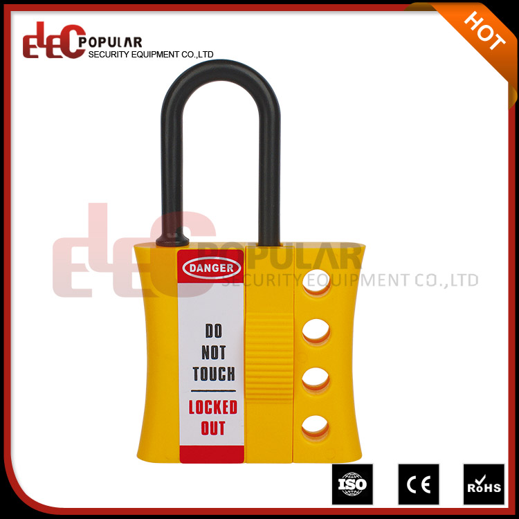 Compact Big Diameter Non-Conductive Lockout Hasp