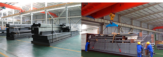 ISO Standard Low Cost Prefab Steel Structure Warehouse