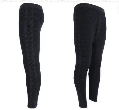 Factory Whole Sell Yak and Wool Blend Knitted Pants for Men's Instock