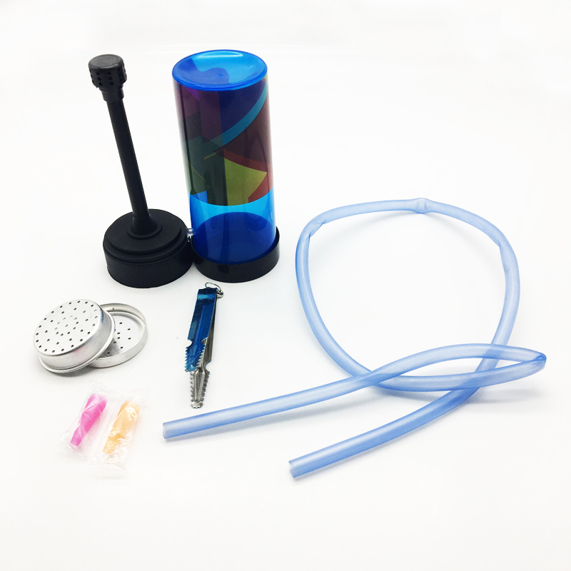 Mini Portable Plastic Bottle Hookah Shisha with Whole Accessories (ES-HS-004)