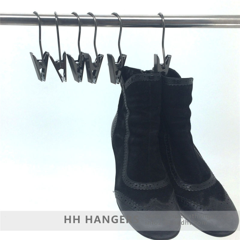 Hh Matt Finished Big Metal Steel Clip Hook Boot Hanger for Wholesale