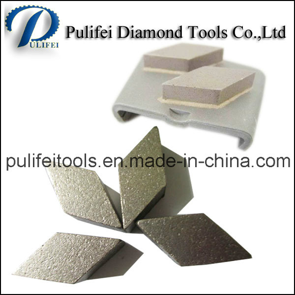 Trapezoid Grinding Floor Surface and Concrete Segment for Grinding Machine