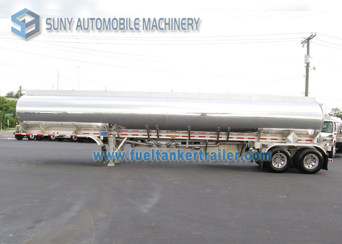 2 Axle Aluminum Oil Tank Trailer 30000 Liters