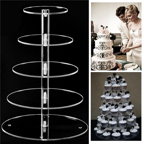 Hot Selling Acrylic Cake Display Stand for Wedding Party