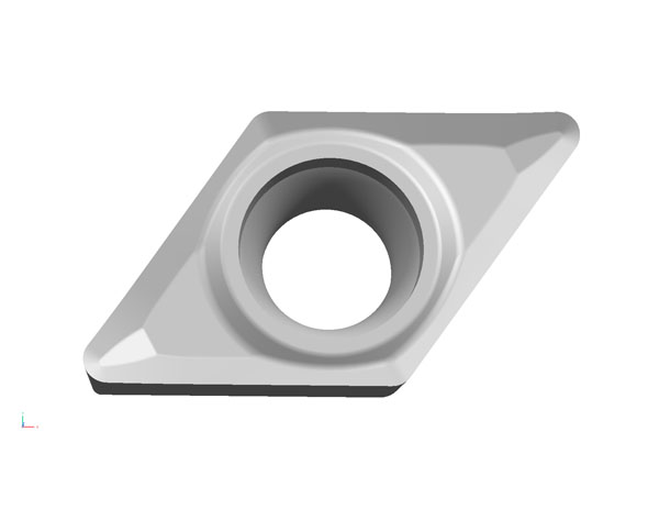 Single Side Turning Inserts for Heavy Duty Cutting - Qh Geometry