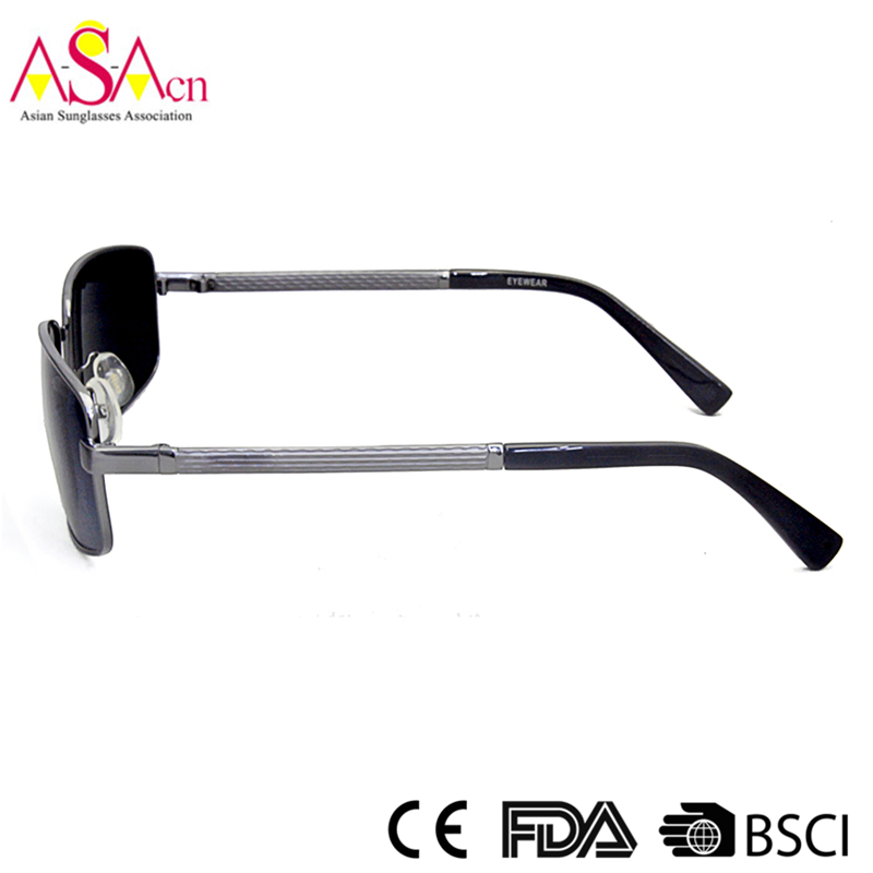 High Quality Fashion Metal Sunglasses for Men (16025)