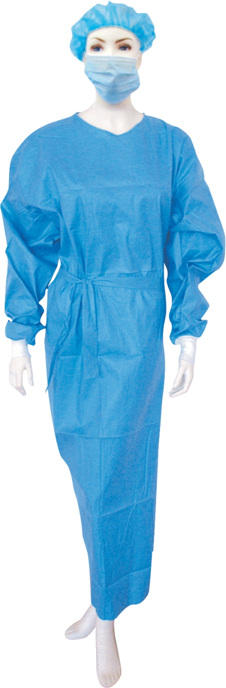 Medical Nonwoven Disposable Surgeon Gown