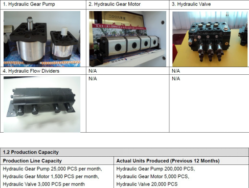 Hydraulic Cast Iron Gear Pump for Truck and Machinery