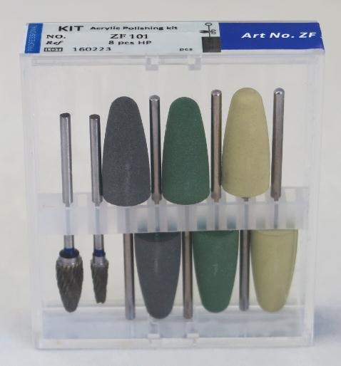 Dental Acrylic Polishing Burs Kit