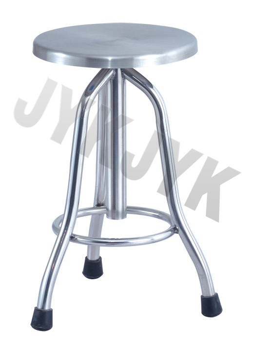 Stainless Steel Footstool with Single Steps