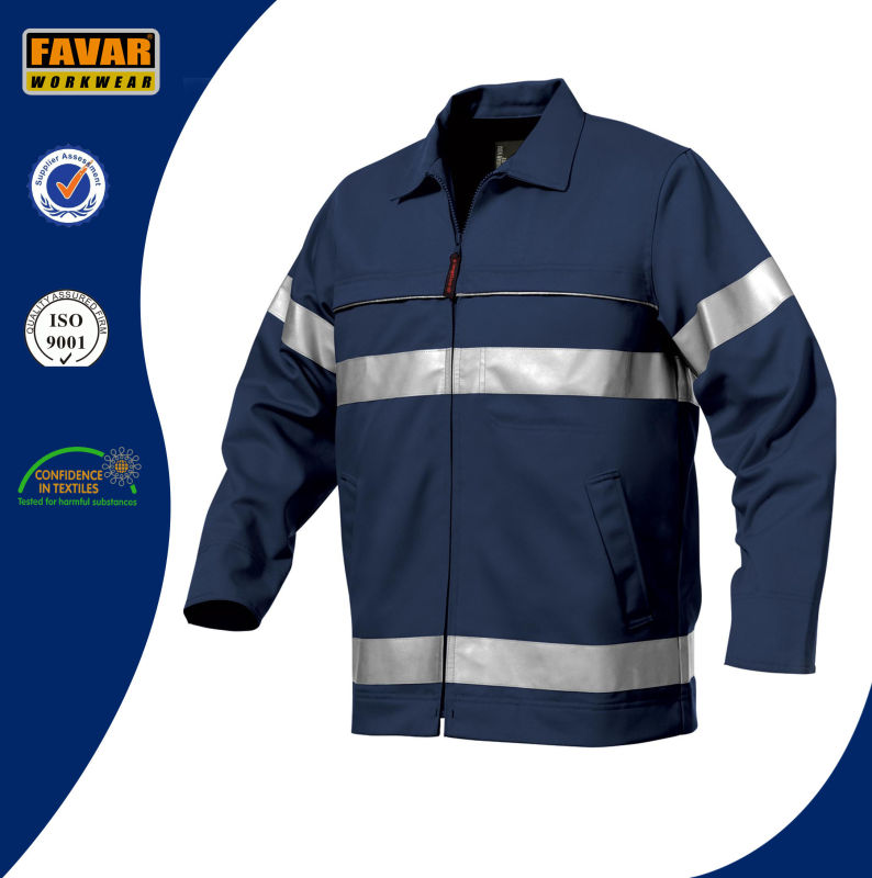 Lightweight Hi-Vis Summer or Autumn Work Jacket