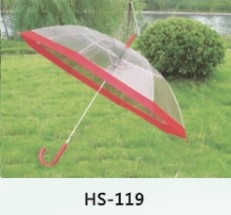 PVC Straight Umbrella (HS-118)