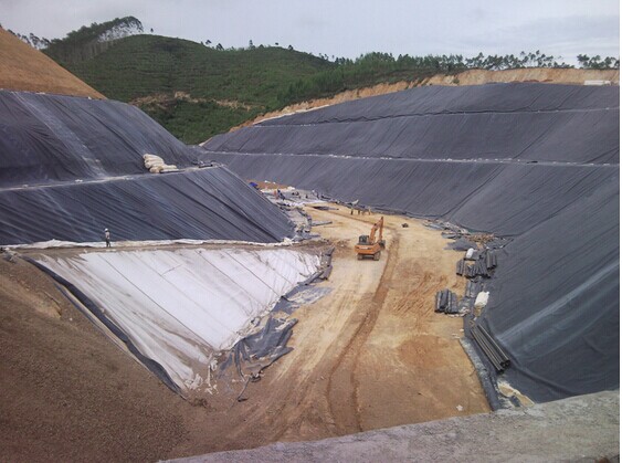 1mm Pond Liner/ HDPE Geomembrane Liner/ Black, White Waterproof Dam Liner/Landfill Liner