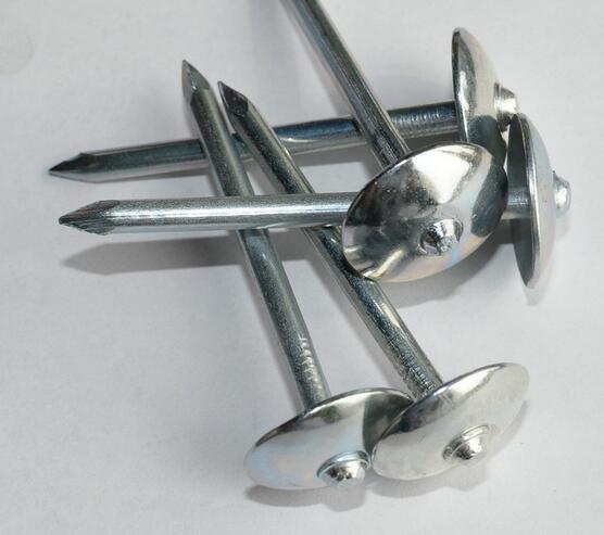 Galvanized Umbrella Head Roofing Nails