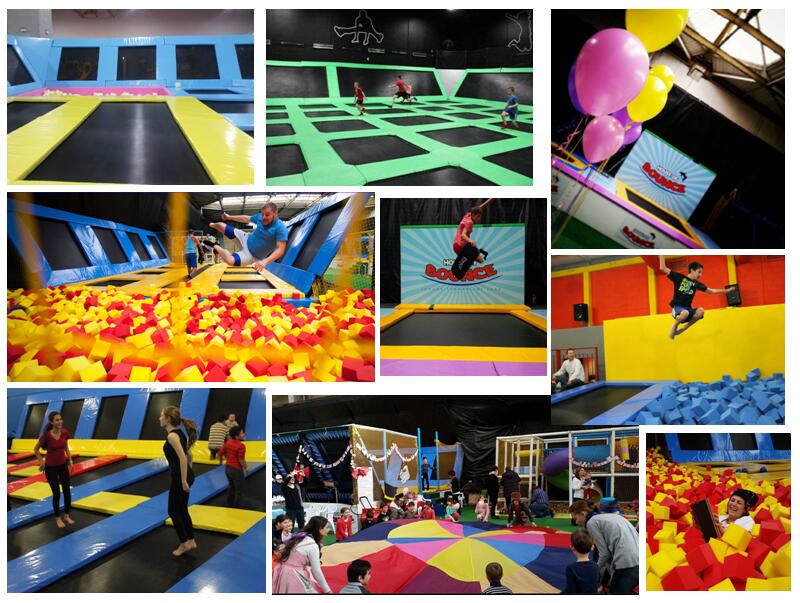 Amusement Park Big Jumping Indoor Big Trampoline Park