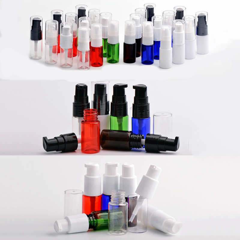 10ml to 300ml Multi Capacity, Multi Shape Powder Pump Plastic Bottle (NB08)