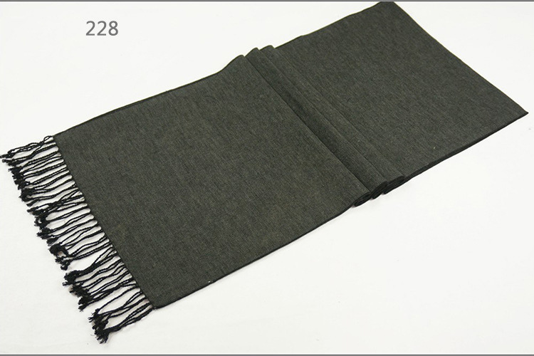 Men's Womens Unisex Reversible Cashmere Feel Winter Warm Checked Diamond Printing Thick Knitted Woven Scarf (SP823)