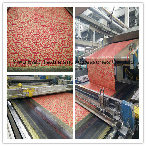 Christmas Golden Pattern Printing Cotton Fabrics to United States