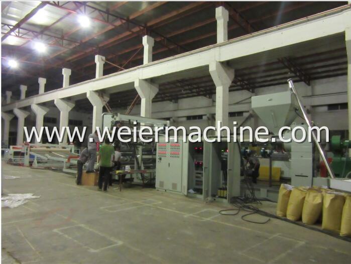 PP Board Plastic Board Extrusion Machine/PP PE ABS Plate Extrusion Line