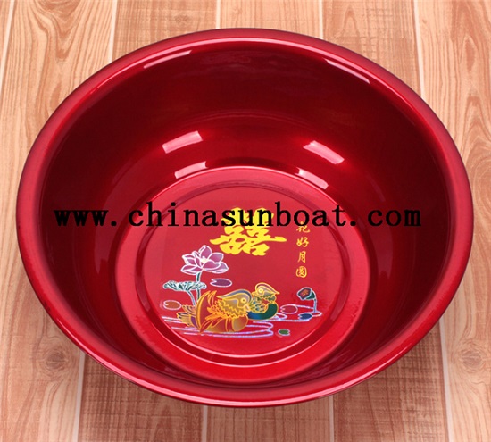 Chinese Traditinonal Wedding/Daily Ues Enamel Washbasin