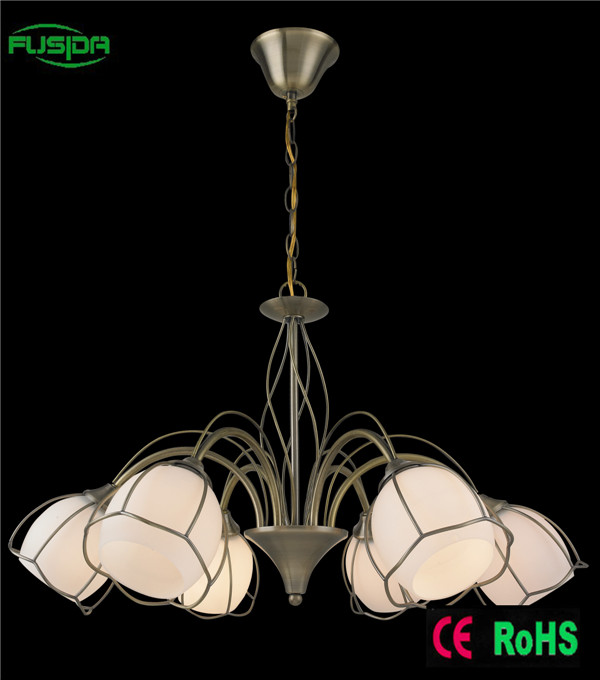 European Style Hotel Glass Chandelier Made in China (D-8122/6)