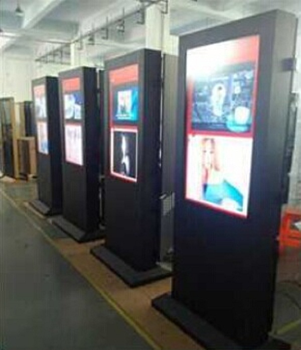 55inch Floor Standing LCD Outdoor Advertising Kiosk