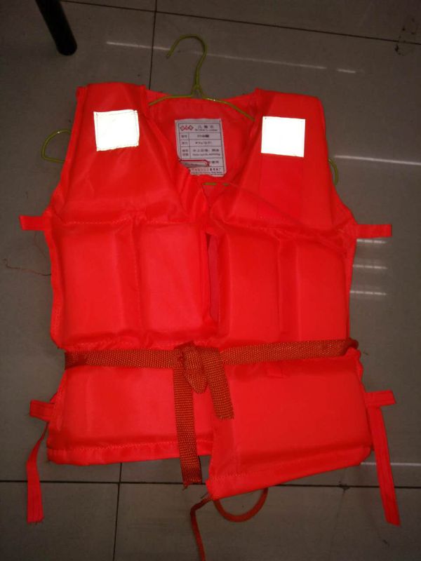 High Quality Children Professional Polyethylene Foam Safety Life Jacket (Orange)