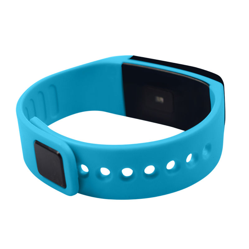 Silicone Band Smart Bracelet Watch with Heart Rate