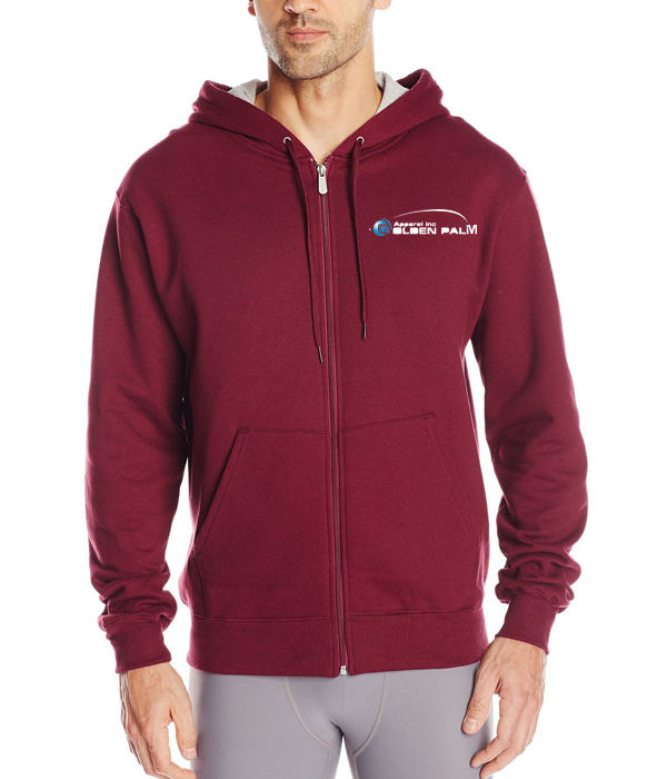 Men's Full-Zip Sofr Shell Fleece Hoodie Jacket