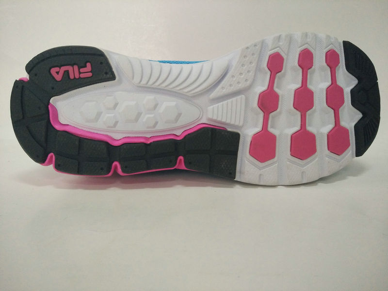 Blue Pink Kpu Running Shoes for Ladies