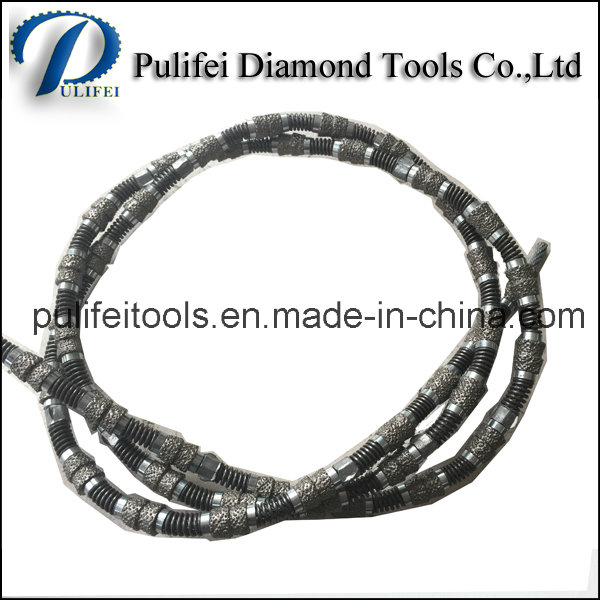 Granite Marble Quartz Stone Cutting Hand Wire Rope Saw