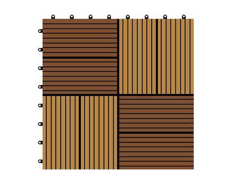 300*300*22 WPC/ Wood Plastic Composite DIY Floor